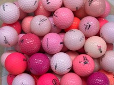 PINK GOLF BALLS PEARL / GRADE