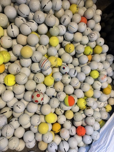 100 practice golf balls - 100,